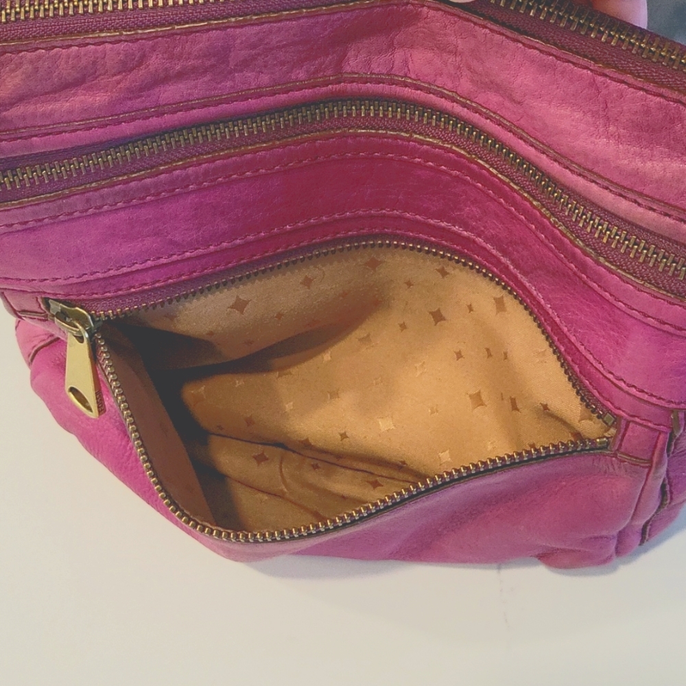 FOSSIL LEATHER CROSSBODY BAG - Picture 4 of 11